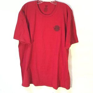Vintage VANS Off The Wall Red Tee Short Sleeve T Shirt XXL